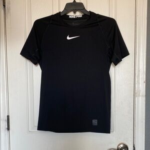 Nike Pro Dri-FIT Black Slim Short-Sleeve Top